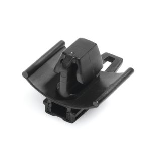 Connector clip for hole (oval), grey, 1000pcs.