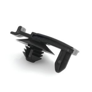 Connector clip for hole (round), black, 500pcs.