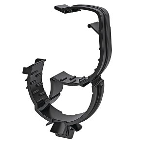 Cable clip for hole (oval), ⌀6.2 x 12.2 mm, Dmin=32.0mm, Dmax=37.5mm