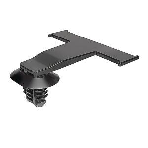 Bundling clip for hole (round), L=50.0mm, SO=32.0mm, black, 1500pcs.