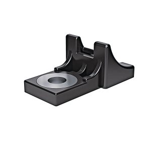 Fixing tie for screw fixation, inside serrated, ⌀15.0-50mm, grey, 100pcs.