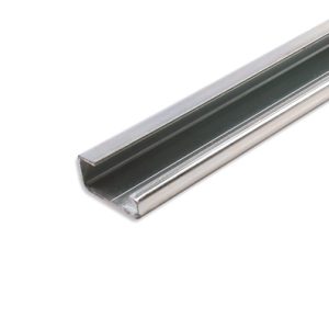 Mounting rail, DIN rail acc. EN60715, 15.0x16.5mm, metal, 2m
