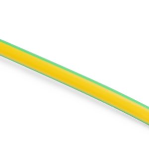 Polyethylene tubing 12 mm x 50 m green-yellow
