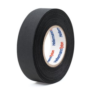 Wire harness tape L=25m, W=19mm, T=0.18mm, black, 1 pc.