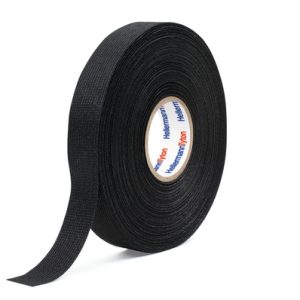 Wire harness tape L=25m, W=19mm, T=0.3mm, black, 1 pc.