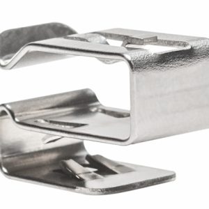 Metal cable clip for edge, ⌀4.1-7.0mm, T=1.5 - 2.0mm, metal, 5000pcs.