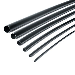 Heat Shrinkable Tubing Thin Wall with Adhesive Liner 3:1 L=1.2m 4.5/1.5 black