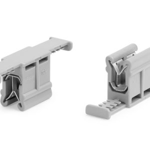 Bundling clip for edge, L=39.0mm, grey, 500pcs.