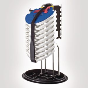 FDN 59 port AB length tubed closure with multi-ribbon tray and basket
