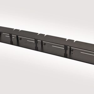 RapidNet 1U 12 Port Cassette Panel with Rack Snaps