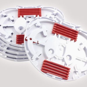SE-IR Splice Trays with 4 Way Ribbon Splice Bridges