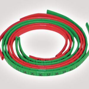 Red Oval Grip Cable Markers