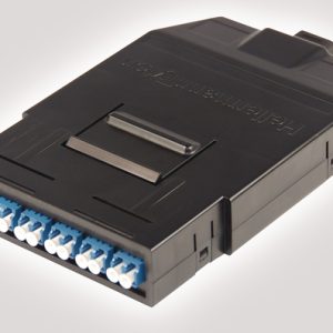 OS2 RapidNet Fibre LC 12 Core Cassette with 1 Rear MTP Connector