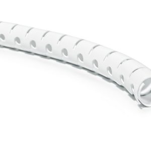 Slit cable cover, Dmax=16.0mm, -40 ?C to +80 ?C, white, 25m