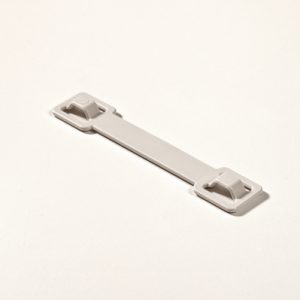 Cable tag, laser print, 48.0x9.5mm, beige, bag=2500pcs.