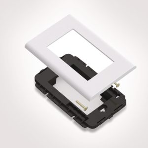 Accessory, Raceway, white, 1pc. (4x2)