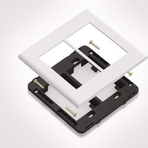 Accessory, Raceway, white, 1pc. (4x4)