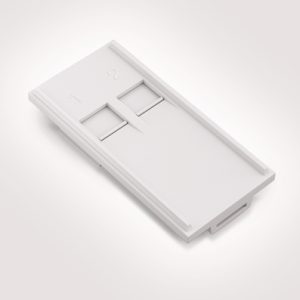 Accessory, Raceway, white, 1pc. (FPWCB2)