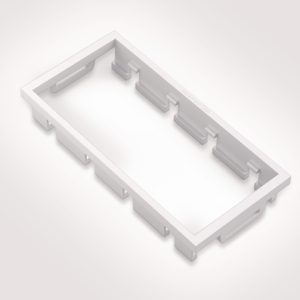 Accessory, Raceway, white, 1pc. (FPPBSB)