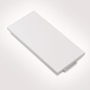 Accessory, Raceway, white, 1pc. (FPTCB)