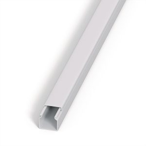 Wiring duct of air conditioning duct system in self-extinguishing rigid PVC
