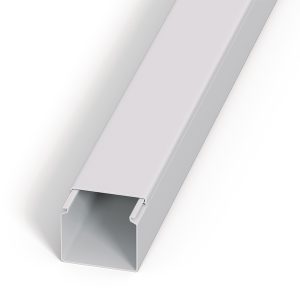 Wiring duct of air conditioning duct system in self-extinguishing rigid PVC
