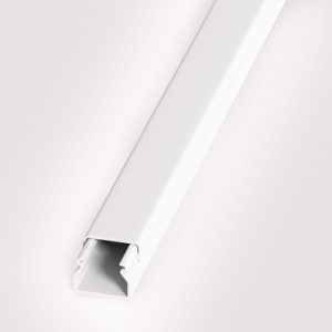 Wiring duct of wiring duct raceway system in self-extinguishing rigid PVC