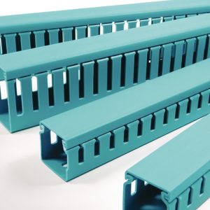 Wiring duct, 110.0x48.4mm, L=2000mm, green, 16m