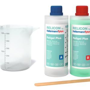 Gel, Silicone (SI) green/transparent, 500ml