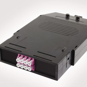 OM4 RapidNet Fibre LC Cassette with 8 Ports and 1 Rear MTP Connector