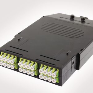 OM5 RapidNet Fibre LC Cassette with 24 Ports and 1 Rear MTP Connector