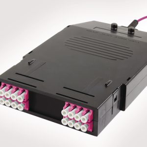 OM4 RapidNet Fibre LC 16 Port Cassette to MTP