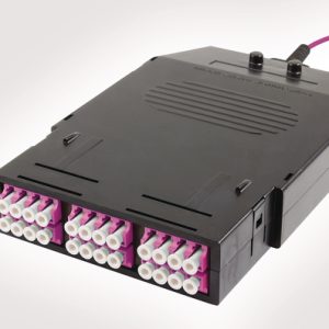 OM4 RapidNet Fibre LC 24 Port Cassette to MTP