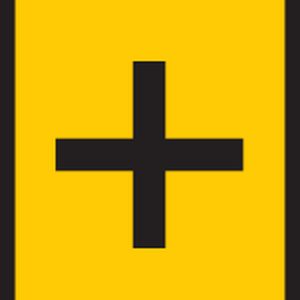 Cable marker, hotfoil print "-", ?2.5mm, yellow, bag=1000pcs.