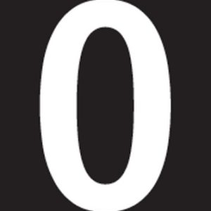 Marker sleeve, pre-printed "0", L=3.0mm, ?1.0mm, black, bag=1000pcs.