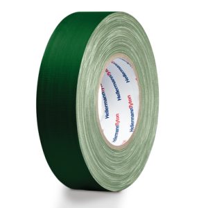 Textile tape, L=50m, W=50mm, T=0.31mm, green, 1 pc.