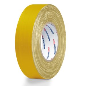 Textile tape, L=10m, W=19mm, T=0.31mm, yellow, 1 pc.