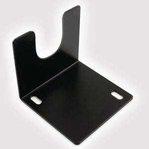 Floor mounting bracket for securing 25mm conduit