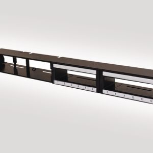 RapidNet 1U Hybrid Copper/Fibre Panel with Cage Nuts