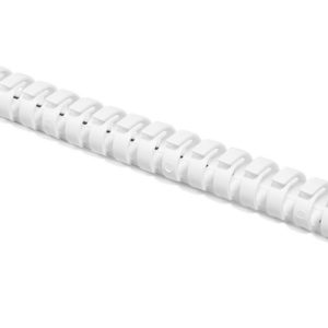 Wiring duct, halogen-free, 24.0x24.0mm, L=500mm, white, 70pcs.