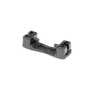 Cable tie not serrated vibration absorbing, 38.0x11.7mm, black, 200pcs.