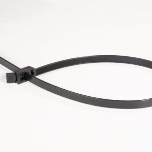 Releasable cable tie, 752.0x13.0mm, ?40.0-210.0mm, 888N, black, 5pcs.