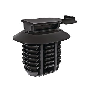 Connector clip, black, 1000pcs.