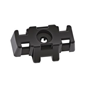 Cable tie mount for screw fixation, Wmax=9mm, ?15 mm, M8 Screw, black, 500pcs.
