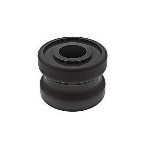 Cable spacer, H=18.0mm, black, 500pcs.