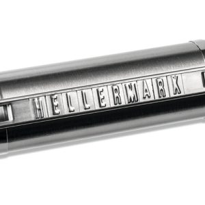 Cable marking carrier stainless steel, Hellermark, 134x11mm, for 20 marker tiles, pack=10pcs.