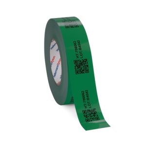 Label, outdoor use/chemical resistance, green, thermal transfer print, 25.00mm, 200m