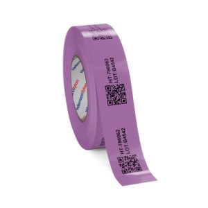 Label, outdoor use/chemical resistance, violet, thermal transfer print, 40.00mm, 100m