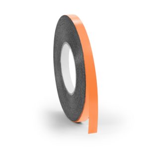 Label, orange, thermal transfer print, 18.0mm, 25m