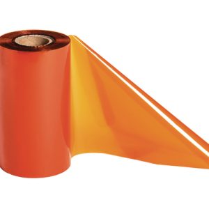 Thermal transfer ribbon, W=110.0mm, orange, 300m